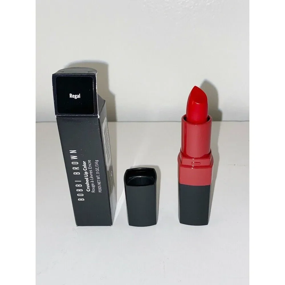 NIB Bobbi Brown Crushed Lip Color REGAL 0.11oz Full Size